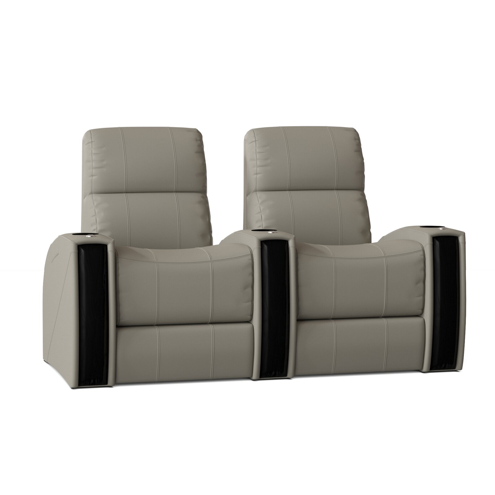 Red Barrel Studio Chrysander 70.5'' Wide Home Theater Seating with Cup Holder & Reviews